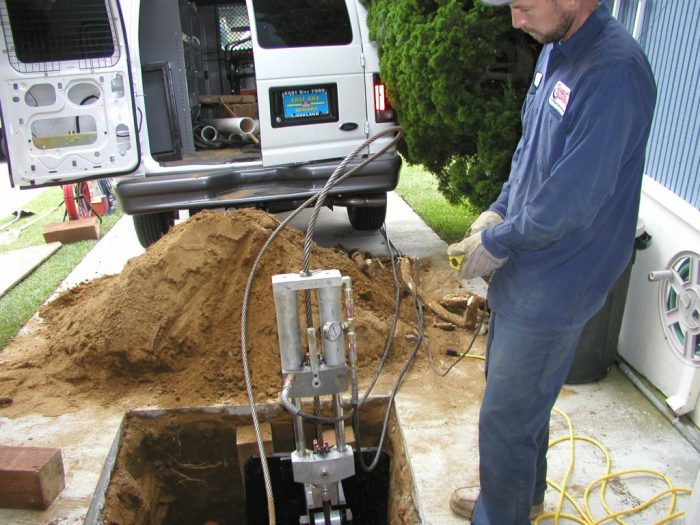 trenchless sewer repair services